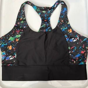 Fabletics Sports Bra, size tag is missing, band measures 16 inches.
